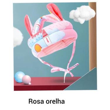 Imagem de Bebê Chapéu Anti-colisão Protetor Ajustável Cabeça RESPIRÀVEL - SMALL 