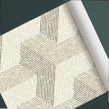 Imagem de Papel de parede Geométrico adesivo vinílico Modelo 168 - D.Lima produt