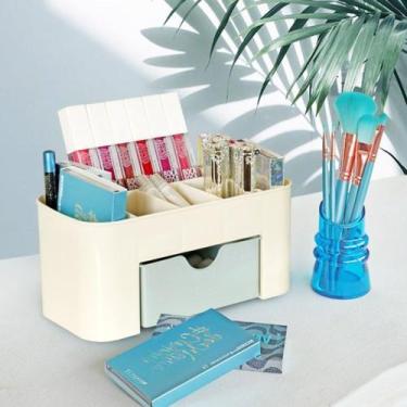 Imagem de Organizador de Mesa Multifuncional Lifestyle Jacki Design Azul
