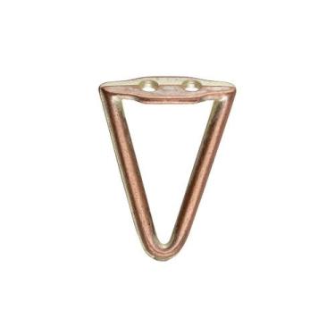 Imagem de Pezinho Triângulo Vazado Grande Metal 4 Peças Decoração Caixas Mdf Ban