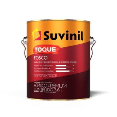 Imagem de Tinta Para Parede 3,6l Toque Fosco Suvinil - Névoa Intensa - SUVINIL A