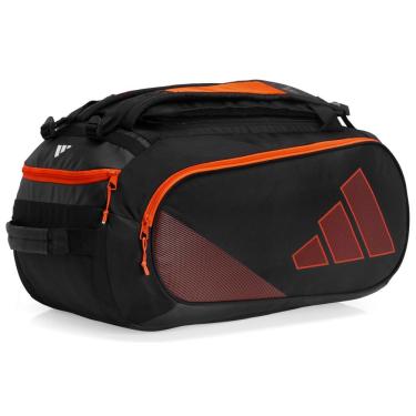 Imagem de Raqueteira Adidas Bag Protour 3.3 Para Padel e Beach Preta e Laranja