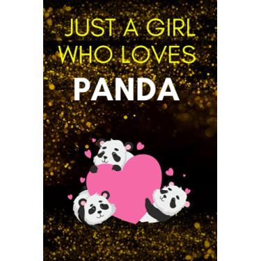 Imagem de Just a girl who loves Panda: Smart Meerkat Journal (Blank Lined Notebook) Adorable Meerkats Diary gift for Animals Lovers.