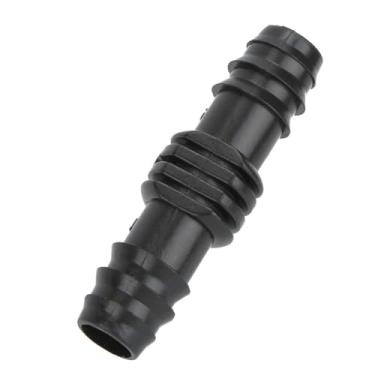 Imagem de Conector do de Rega de Micro Irrigação de Jardim - Conector de Rega Eficiente para Irrigação por Gotejamento e Mangueira de Jardim (16mm direto através de 100PCS)