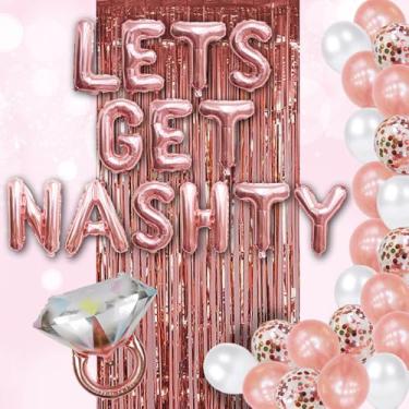 Imagem de Decorações de festa de despedida de solteira Nashville discoteca vaqueira despedida de solteira decorações de chá de panela balões decoração de despedida de solteira permite obter balões desagradáveis Bachlorette Bachelorette Party Supplies