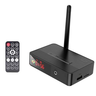 Imagem de Adaptador sem fio Bluetooth 5.3 durável Plug and Play, receptor de áudio AUC/RCA, leitor de música com cartão TF