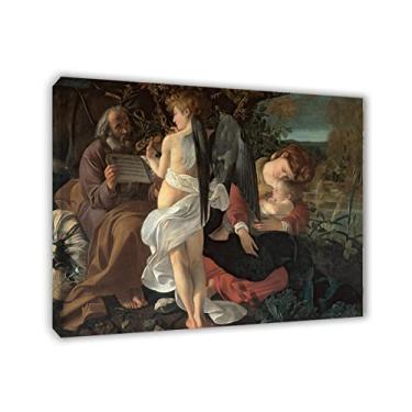 Imagem de Arte de parede em tela clássica emoldurada - Michelangelo Merisi Caravaggio - reprodução de pinturas a óleo famosas - Reprodução de pinturas a óleo - Reprodução de pôsteres em tela - Fotos de arte em