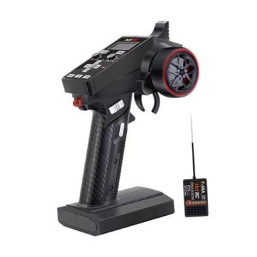 Imagem de MERIGLARE Controlador remoto de barcos RC 6CH com suporte de suporte de receptor de 300 metros para veículos de controle remoto peças de reposição de brinquedo