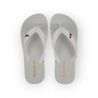 Imagem de Chinelo Reserva Logo Masculino Adulto Ref R750040738, 42, Branco, Bran