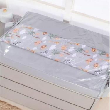 Imagem de Trocador De Cômoda Anatômico  Quarto Bebe Luxo Plastificado Colorido o