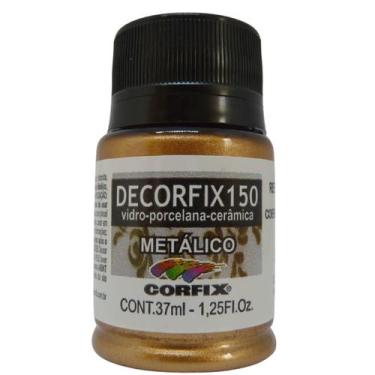 Imagem de Tinta Decorfix 150 Corfix Metálica 37ml - 19200, 394 - COBRE