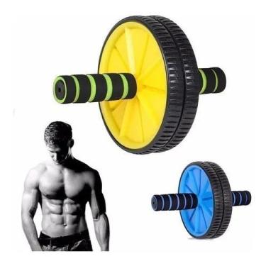 Imagem de Roda Rolinho De Exercicios Abdominal Aparelho Fitness - Shopmix
