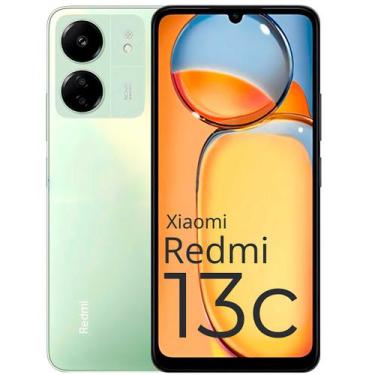 Imagem de Smartphone 13C 256GB /128GB câmera tripla 50MP 13MP Midnight Black Pre
