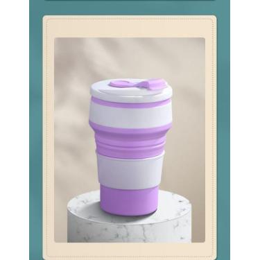 Imagem de Copo De Silicone Dobrável Retrátil Ecológico E Reutilizável - home in 