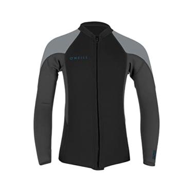 Imagem de Jaqueta de mergulho Youth Reactor-2 2 mm com zíper frontal, preto/grafite/cinza frio, 6