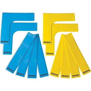 Imagem de Conjunto de 12 linhas de quadra Gamma Mini (tênis)