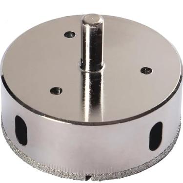 Imagem de Drilax furadeira de diamante de 8,89 cm, broca de serra, cerâmica, porcelana, azulejo, vidro, mármore, granito, ponta de corte de quartzo, núcleo de 8,89 cm, pacote único