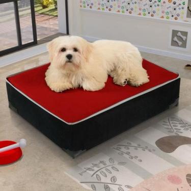 Imagem de Cama Box Pet Caminha Para Cachorro E Gato Varias Cores - Val Moveis, V