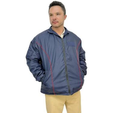 Imagem de Jaqueta Nylon Masculina *T01* - Carolina Wuyk, Azul marinho, 50, Mascu