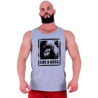 Imagem de Regata Clássica  MXD Conceito Monkey Like A Boss Masculina-Masculino