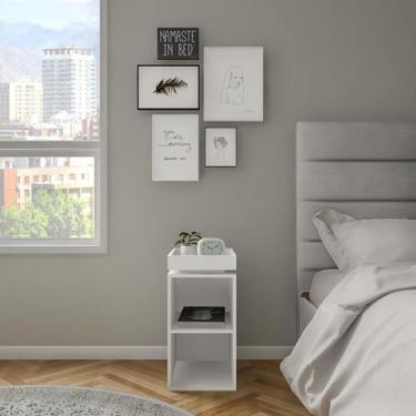 Imagem de Mesa Lateral Julia Branca - Mobly