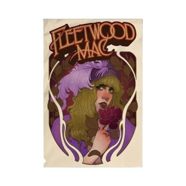 Imagem de Fleetwood Mac Anime Posters HD Qualidade Retro Arte De Parede Kawaii D
