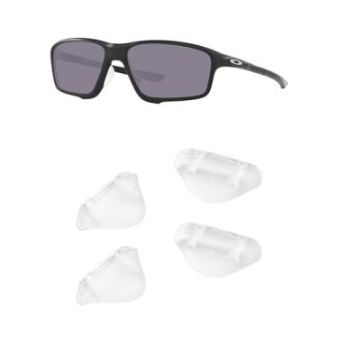 Imagem de Kygear 2 pares de peças de nariz de substituição de silicone transparente compatíveis com Oakley Crosslink OX8037 OX8048 Turbine OO9263 Óculos de sol, almofadas de nariz de borracha de silicone