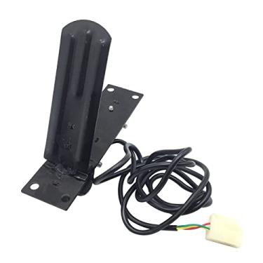 Imagem de Chusui Conjunto do pedal do acelerador elétrico Pedal de velocidade elétrica 24 V Kit do acelerador de pé Acelerador Controle de velocidade Pedal de freio para scooter elétrico Go Kart e motor de bici