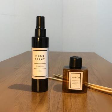 Imagem de Kit Difusor Aromatizador de Ambientes Com Vareta e Home Spray Cherinho