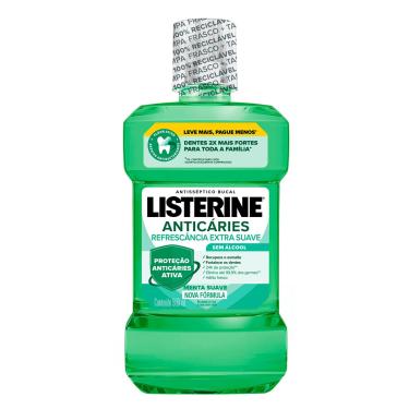Imagem de Antisséptico Bucal Listerine Anticaries 500ml
