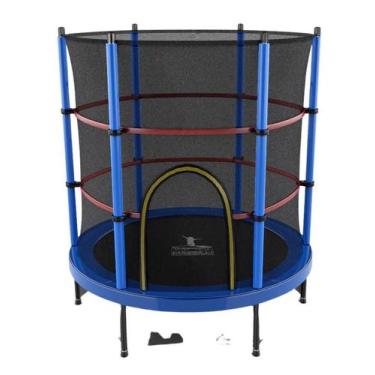 Imagem de Cama Elastica Trampolim Pula Pula Colorida Criança Infantil - Mazzilli