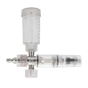 Imagem de Gralara Pulverizador de Espuma para Lavadora de Alta Pressão, Recipiente de Sabão de 100 Ml, Resistente, Portátil, Ajustável, Profissional, Conexão Rápida de, Claro, Tamanho real