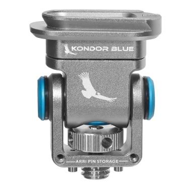 Imagem de KONDOR BLUE Mini suporte de liberação rápida para monitor para braços mágicos, braços de fricção, braços israelenses, tripé de câmera, gimbal, monitor de vídeo, suporte de flash, estabilizadores |