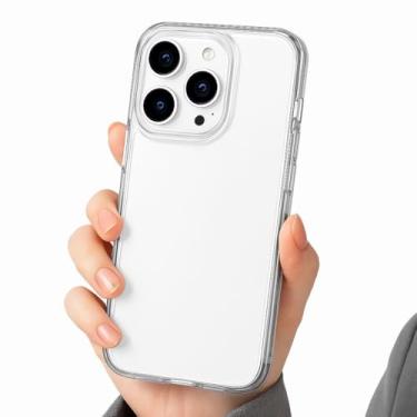 Imagem de Capa iPhone SPACE Anti-Shock Transparente com Película 3D, Case Premium Cristal Clear Anti-Amarelamento TODOS MODELOS (IPHONE 13PRO)