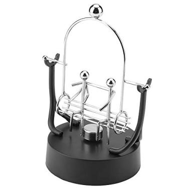 Imagem de Pssopp Swing de Movimento Perpétuo, Decoração de Mesa de Arte de Arte Elétrica, Estilo Moderno para Enfeites de Mesa, Feitos de Material de, Seguro e Suave para Tocar, Ornamento de Artesanato Ideal