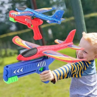 Imagem de Lançador De Avião De Catapulta Avião De Brinquedo Infantil - Gici Kids