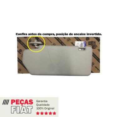 Imagem de Quebra Sol Lado Esquerdo Fiorino 2009 2010 2011 2012 2013