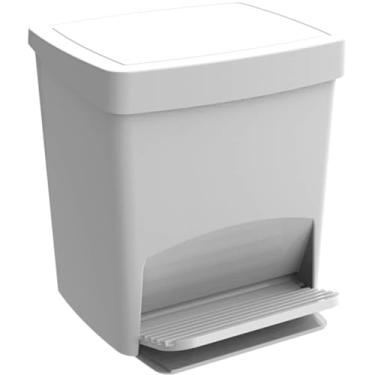 Imagem de LIXEIRA SMART 15L COM PEDAL - BRANCO
