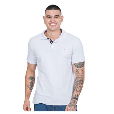 Imagem de Camisa Polo Vih Triny Masculina Básica Industrie Piquet no Estilo Bordado França-Masculino