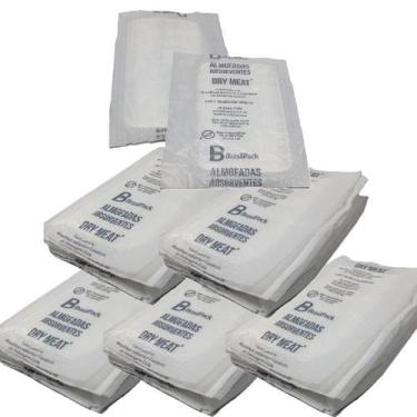 Imagem de Absorventes para alimentos Dry Meat 50g Branco 50 Unidades - Brasilpac