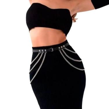 Imagem de Harness Cinto Detalhes Em Correntes 4 Sexy Import