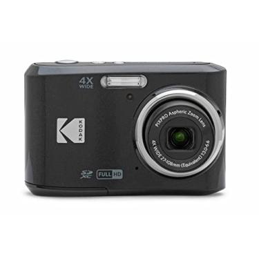 Imagem de KODAK Câmera digital PIXPRO Zoom FZ45-BK de 16 MP com zoom óptico de 4X, ângulo amplo de 27 mm e tela LCD de 2,7 polegadas (preto)