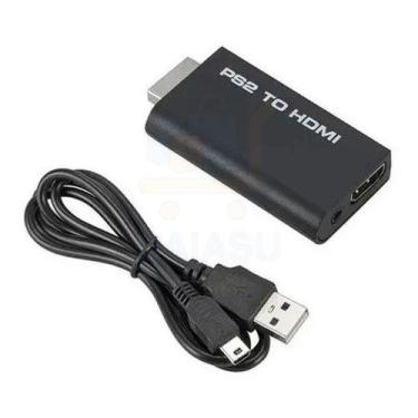 Imagem de Adaptador Conversor Ps2 Audio Vídeo Av Para Cabo Hdmi - Aginos