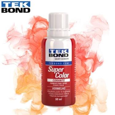 Imagem de Corante Líquido Pigmento Para Tinta 50ml Tekbond (Cores) - Tek Bond Sa