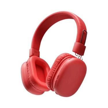 Imagem de Fones De Ouvido Bluetooth Sem Fio Para Crianças, Dobráveis, Com Reduçã