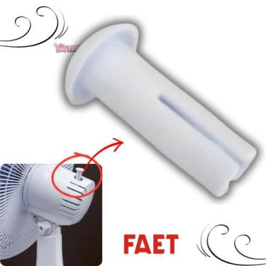 Imagem de Pino de Ventilador FAET/MONDIAL 30cm/40cm/50cm - BRANCO - NoBrand