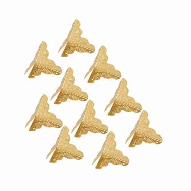Imagem de GLOGLOW Protetores de Canto de Mesa, 12 Unidades de 0,94 ''Protetores de Canto para Móveis, Caixa de Madeira, Caixa de Presente de Joias para Mesa de Móveis (Ouro)