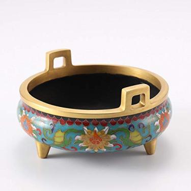 Imagem de Queimador de incenso queimador de incenso, suporte de incenso feito à mão, linha de queimador de incenso de Buda para casa, ornamento de aromaterapia, decoração de casa para escritório em casa (cor: A