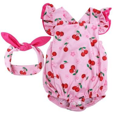 Imagem de Conjunto de roupas para boneca Reborn de 17 a 22 polegadas com faixa d