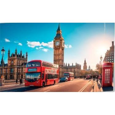 Imagem de Quebra cabeça 1000 peças colorido puzzle big ben londres - PAIS & FILH